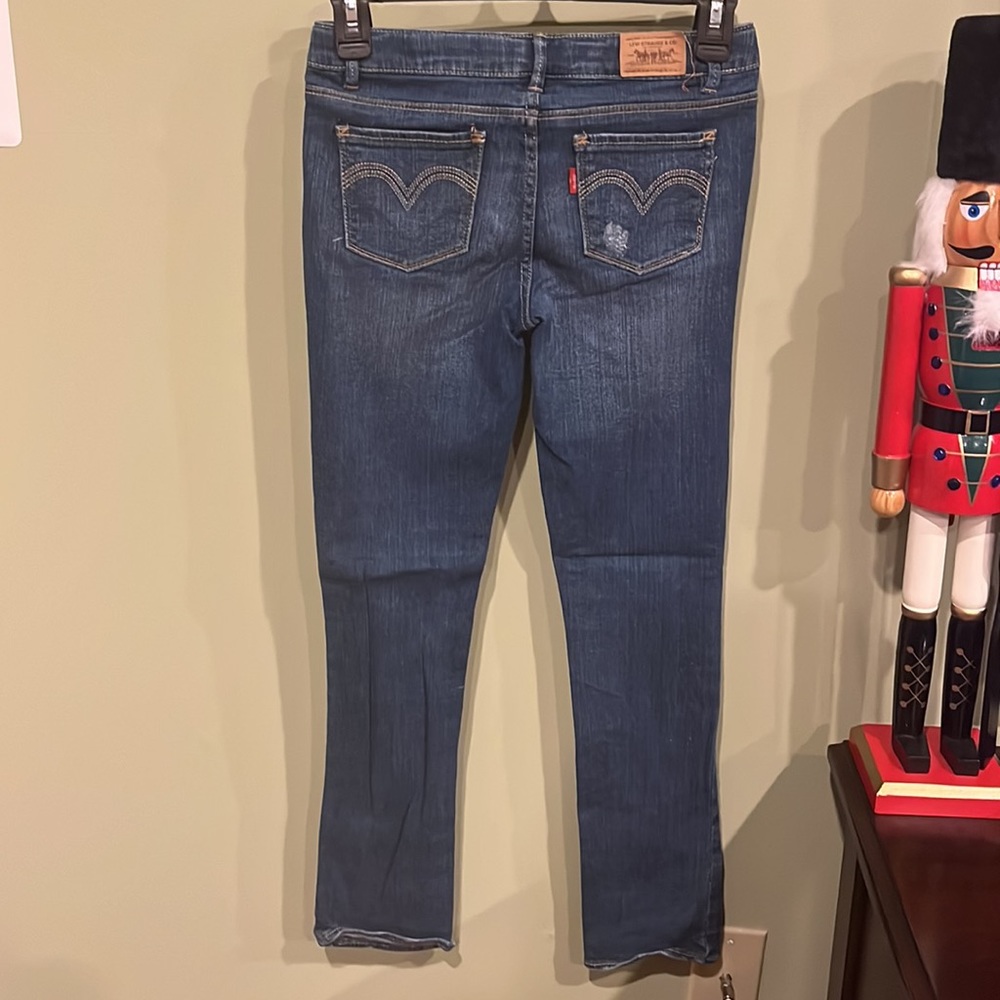 Like NEW Women’s Levi’s Dark Wash Skinny Jeans. Size 10 Regular.